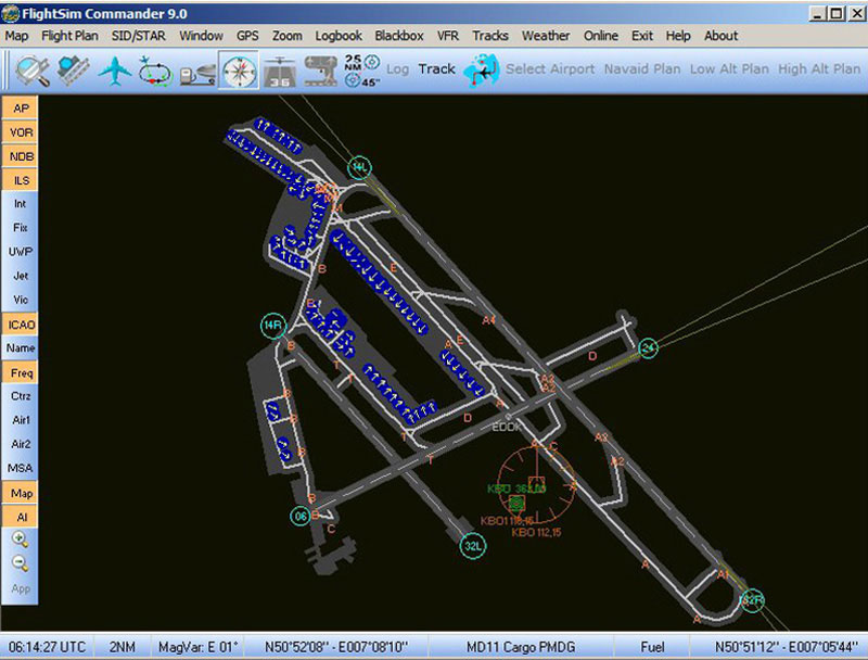flight sim flight planner software